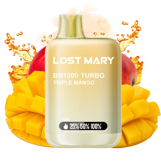 LOST MARY BM1000 Turbo 2% Triple Mango