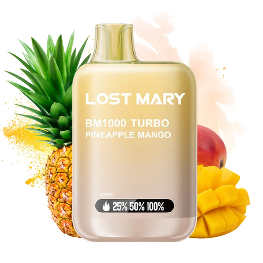 LOST MARY BM1000 Turbo 2% Pineapple Mango