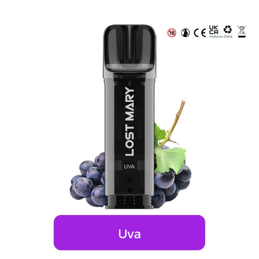LOST MARY TAPPO 2ML × 2 2% Nic Grape