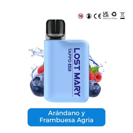 LOST MARY TAPPO PRO Kit 2% Blueberry Sour Rasperry