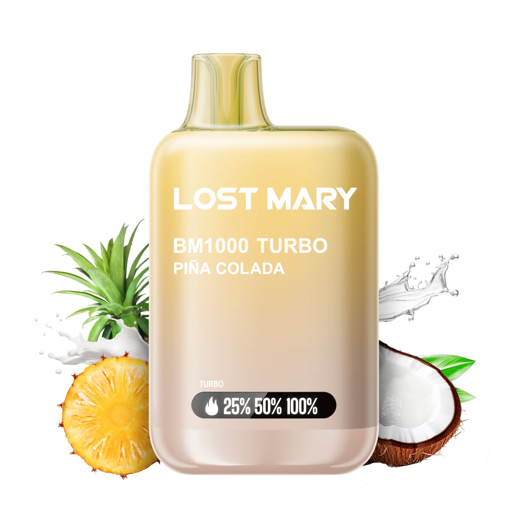 LOST MARY BM1000 Turbo 2% Piña Colada