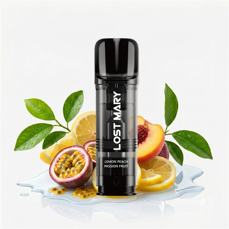 LOST MARY TAPPO PRO 2MLx1 2% Lemon Peach Passion Fruit