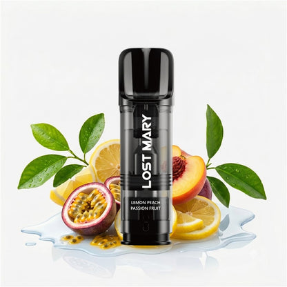 LOST MARY TAPPO PRO 2MLx1 2% Lemon Peach Passion Fruit