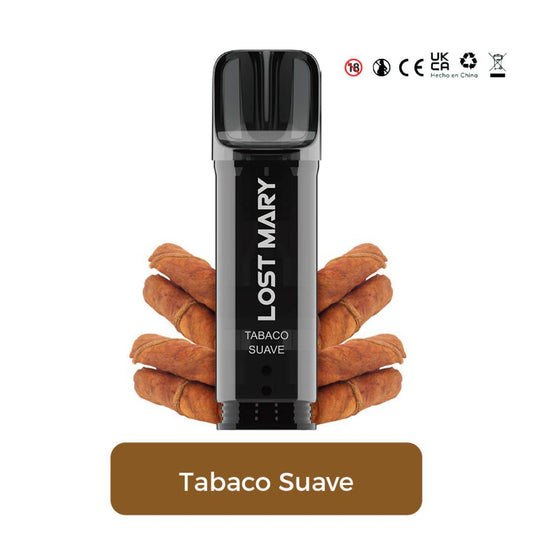 LOST MARY TAPPO 2ML × 2 2% Nic Silky Tobacco