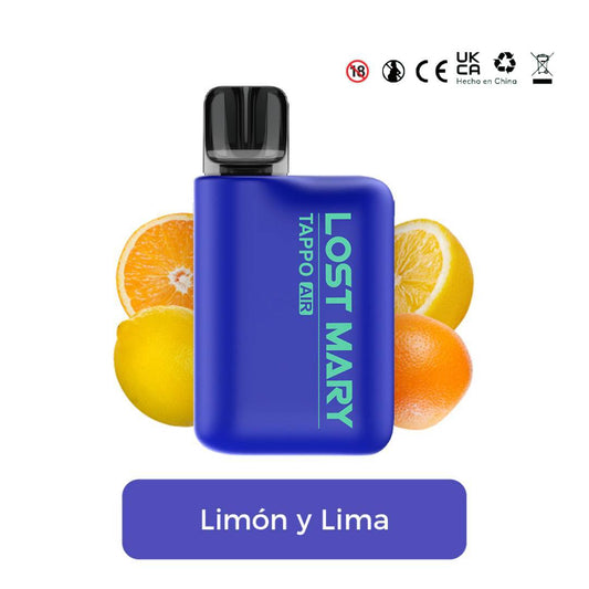LOST MARY TAPPO AIR Kit 2% Nic Ocean Blue+Lemon Lime