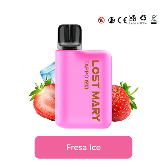 LOST MARY TAPPO AIR Kit 2% Nic Pink+Strawberry Ice