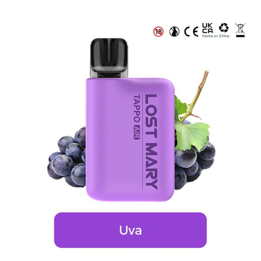 LOST MARY TAPPO AIR Kit 2% Nic Purple+Grape