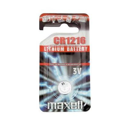 MAXELL LITHIUM BUTTON BATTERY CR1216 3V BLISTER*1 EU