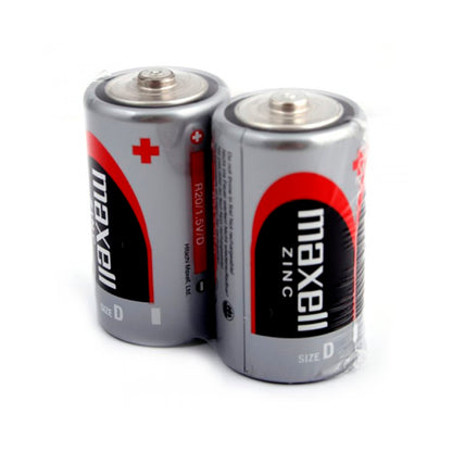 MAXELL PILA SALINA MANGANESO D R20 BLISTER*2
