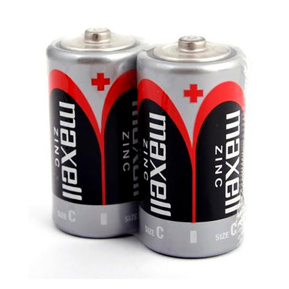MAXELL PILA SALINA MANGANESO C R14 BLISTER*2