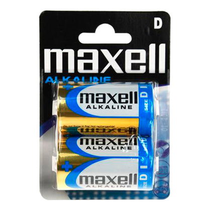 MAXELL ALKALINE BATTERY D LR20 BLISTER*2 EU