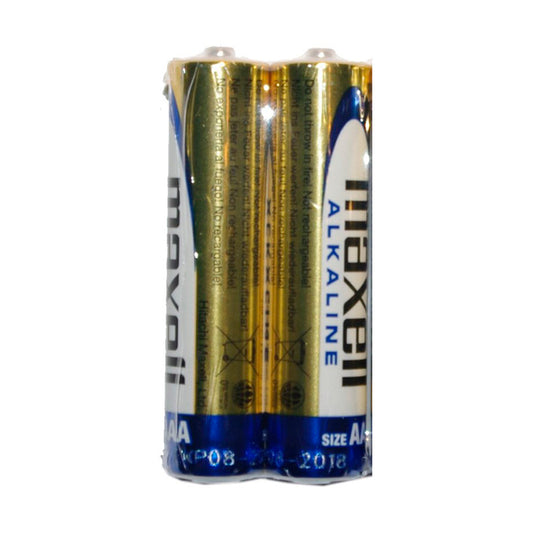 MAXELL PILA ALCALINA AAA LR03 RETRACTIL*2