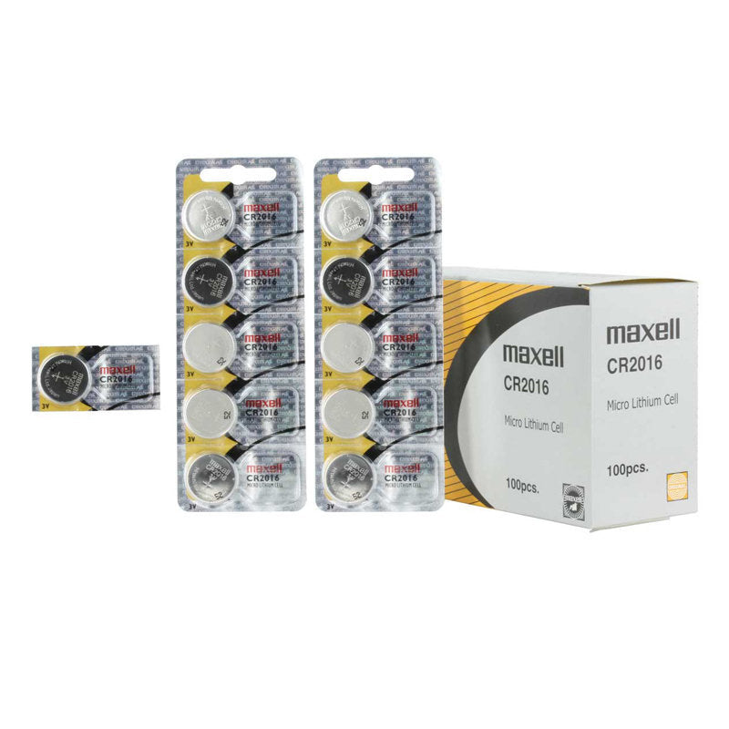 BATERIA BOTÃO DE LÍTIO MAXELL CR2016 3V BLISTER*5 (NOVA APRESENTAÇÃO)