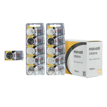 BATERIA BOTÃO DE LÍTIO MAXELL CR2016 3V BLISTER*5 (NOVA APRESENTAÇÃO)