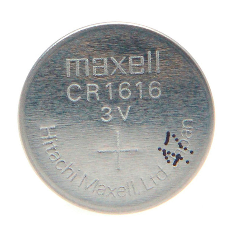 MAXELL LITHIUM BUTTON BATTERY CR1616 3V BLISTER*5 (NEW PRESENTATION)