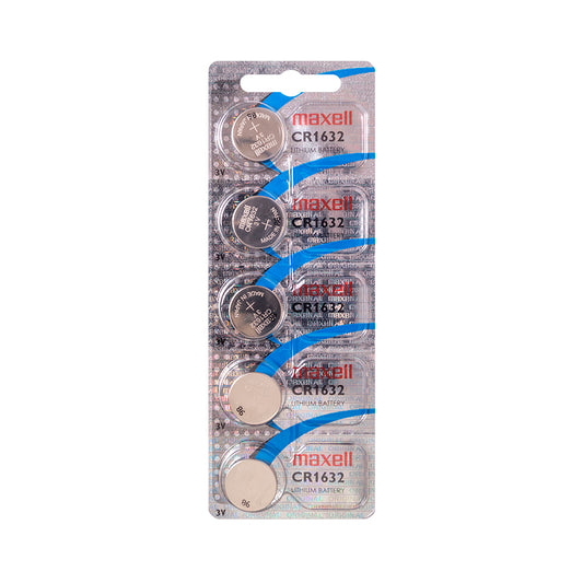 MAXELL PILA BOTON LITIO CR1632 3V BLISTER*5 (NUEVA PRESENTACION)