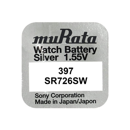 MURATA PILA OXIDO PLATA (397) SR726SW CAJA*10 EU