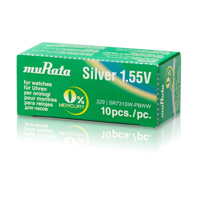 MURATA PILA OXIDO PLATA (365/366) SR1116 CAJA*10 EU