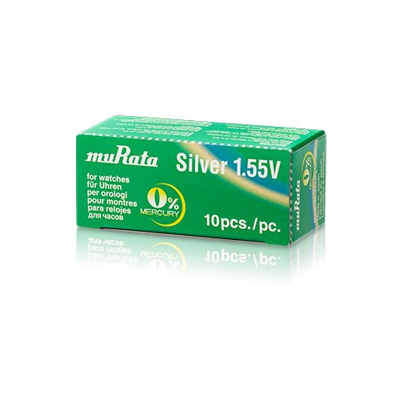 MURATA PILA OXIDO PLATA (386/301) SR43 CAJA*10 EU
