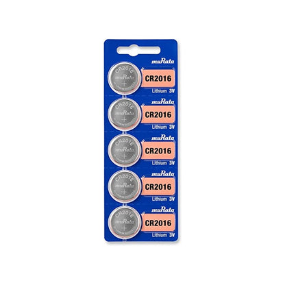 BATERIA DE BOTÃO DE LÍTIO MURATA CR2016 3V BLISTER*5