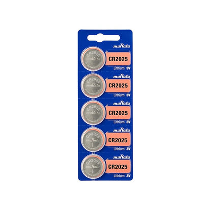 BATERIA DE BOTÃO DE LÍTIO MURATA CR2025 3V BLISTER*5