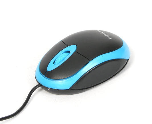 OMEGA RATON OPTICO 3D USB 1200DPI VALUE LINE OM06VBL AZUL