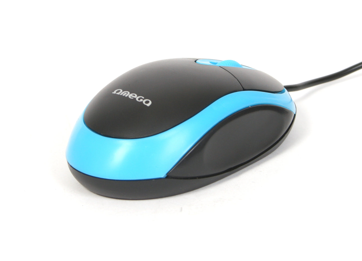 OMEGA RATON OPTICO 3D USB 1200DPI VALUE LINE OM06VBL AZUL