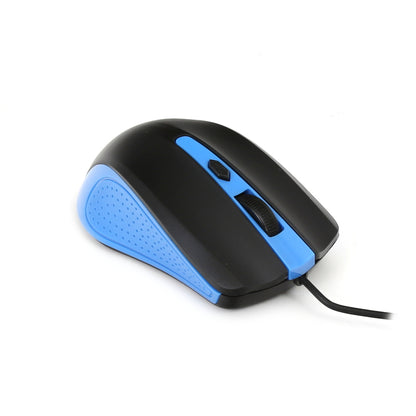 OMEGA RATON OPTICO 3D USB 1000DPI OM05BL AZUL