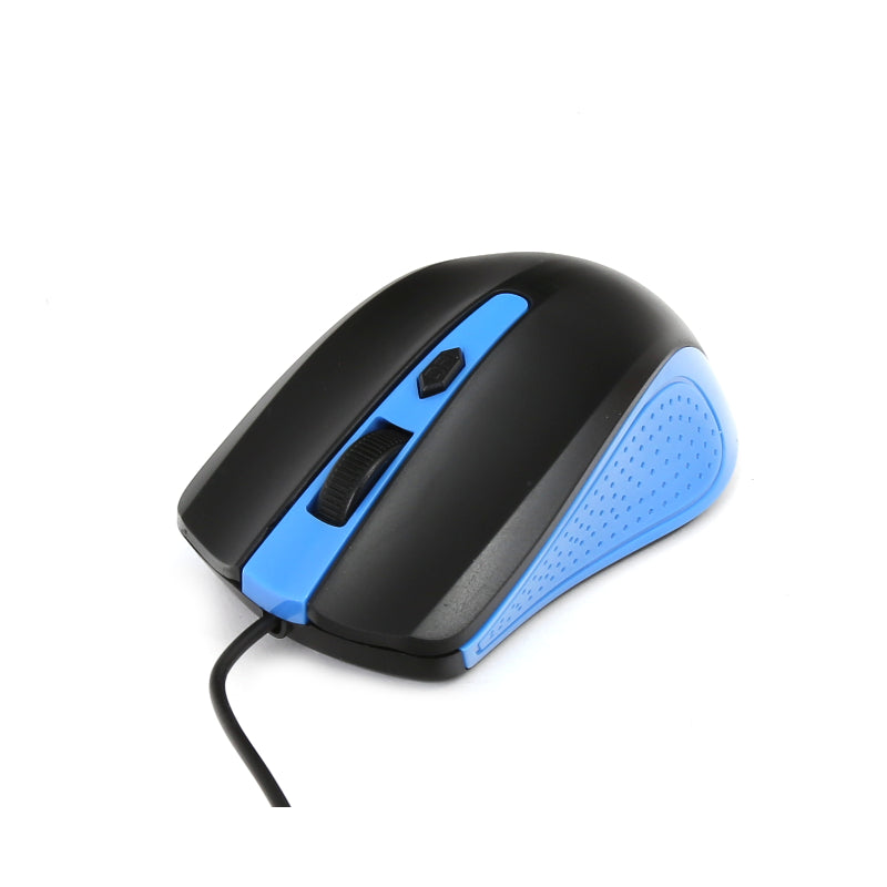 OMEGA RATON OPTICO 3D USB 1000DPI OM05BL AZUL