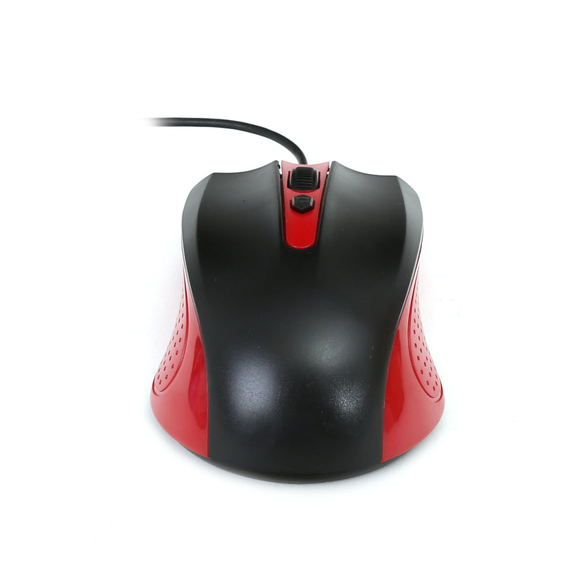 OMEGA RATON OPTICO 3D USB 1000DPI OM05R ROJO