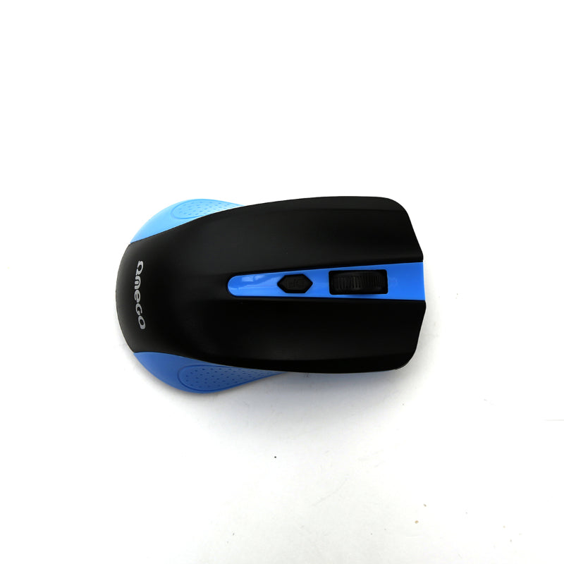OMEGA RATON INALAMBRICO 2,4GHZ 1000DPI NANO USB OM0419BL AZUL