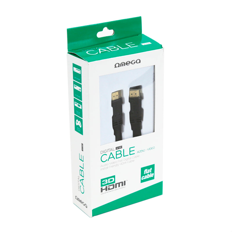 CABO HDMI OMEGA 1.4 PLANO 5.0M BLISTER OCHF54