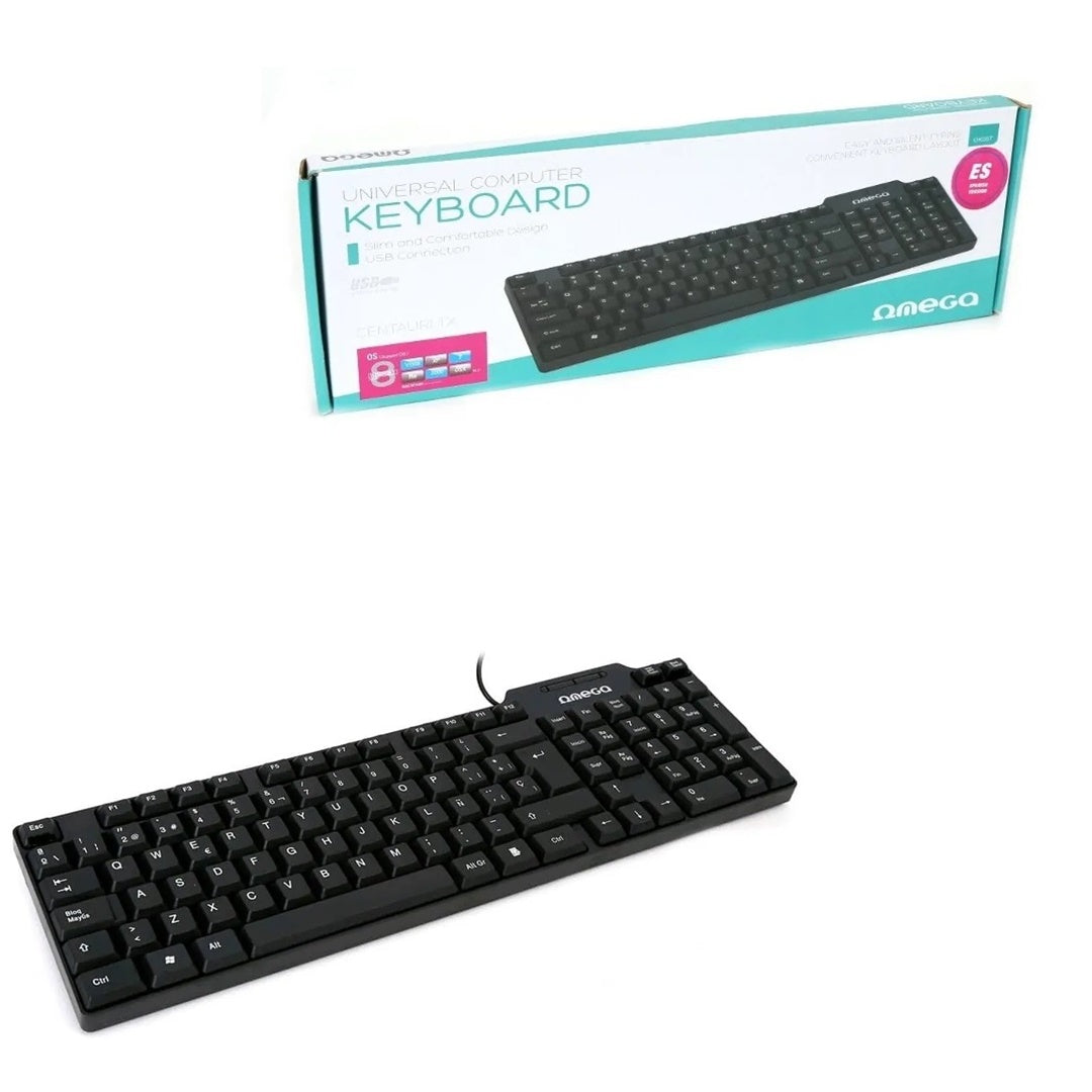 OMEGA SPANISH KEYBOARD USB 05T