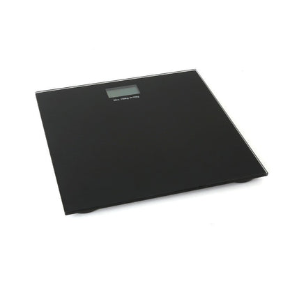 OMEGA BASCULA DE BAÑO DIGITAL 150KGS. NEGRO