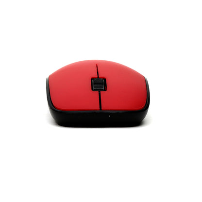 OMEGA RATON INALAMBRICO 2,4GHz 1000DPI ROJO