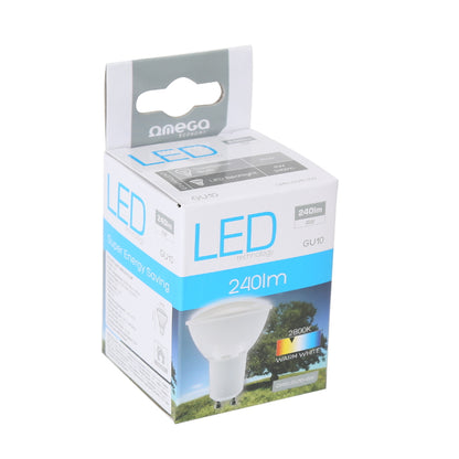 OMEGA LED SPOTLIGHT 4W GU10 4200K 240lm