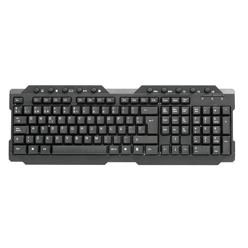 TECLADO MULTIMÍDIA USB OMEGA AURORA OK026ES