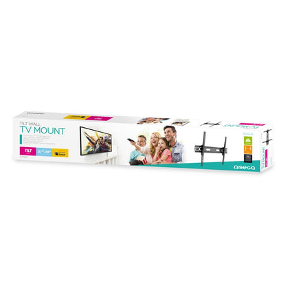 OMEGA SOPORTE TV INCLINABLE 30KGS. 37"-70" VESA 600 ACACIA
