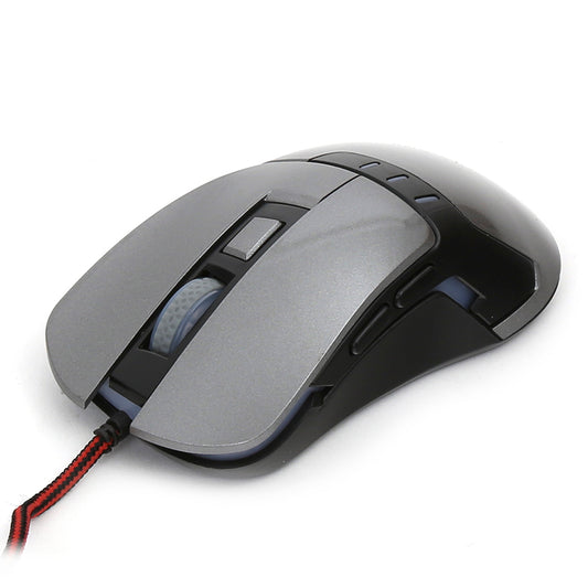 OMEGA VARR RATON OM-270 GAMING 1200-1600-2400-3200DPI GRIS