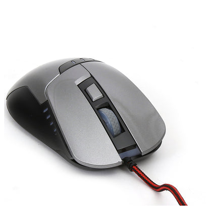 OMEGA VARR RATON OM-270 GAMING 1200-1600-2400-3200DPI GRIS