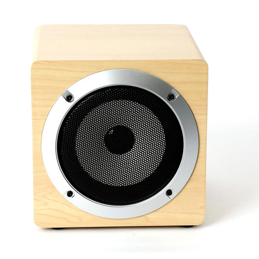 OMEGA ALTAVOZ BLUETOOTH v4.2 MADERA 4" 5W OG61W TRUE WIRELESS STEREO