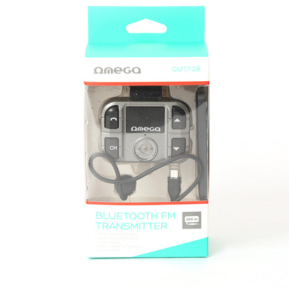 OMEGA TRANSMISOR FM COCHE BLUETOOTH LCD USB