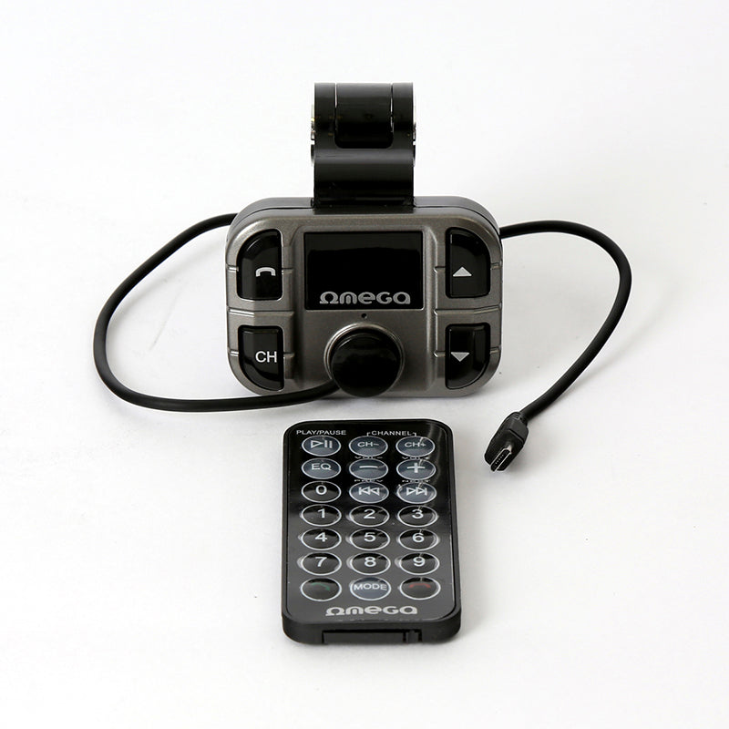 OMEGA TRANSMISOR FM COCHE BLUETOOTH LCD USB