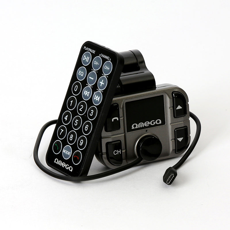OMEGA TRANSMISOR FM COCHE BLUETOOTH LCD USB