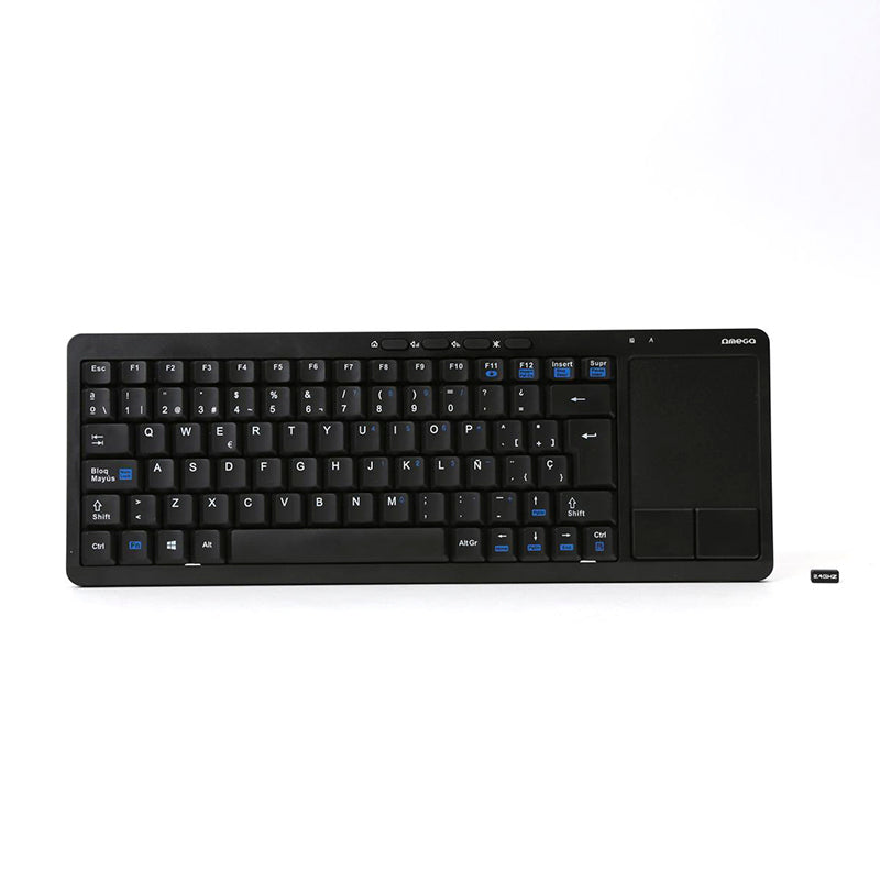 OMEGA TECLADO INALAMBRICO SMART TV + TACTIL