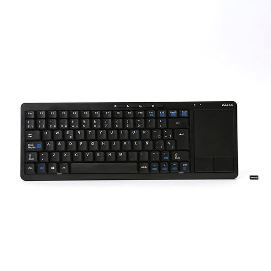 OMEGA TECLADO INALAMBRICO SMART TV + TACTIL