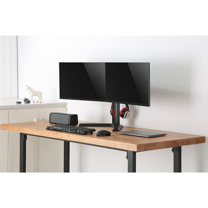 OMEGA VARR GAMING DOUBLE MONITOR SUPPORT 17-27"