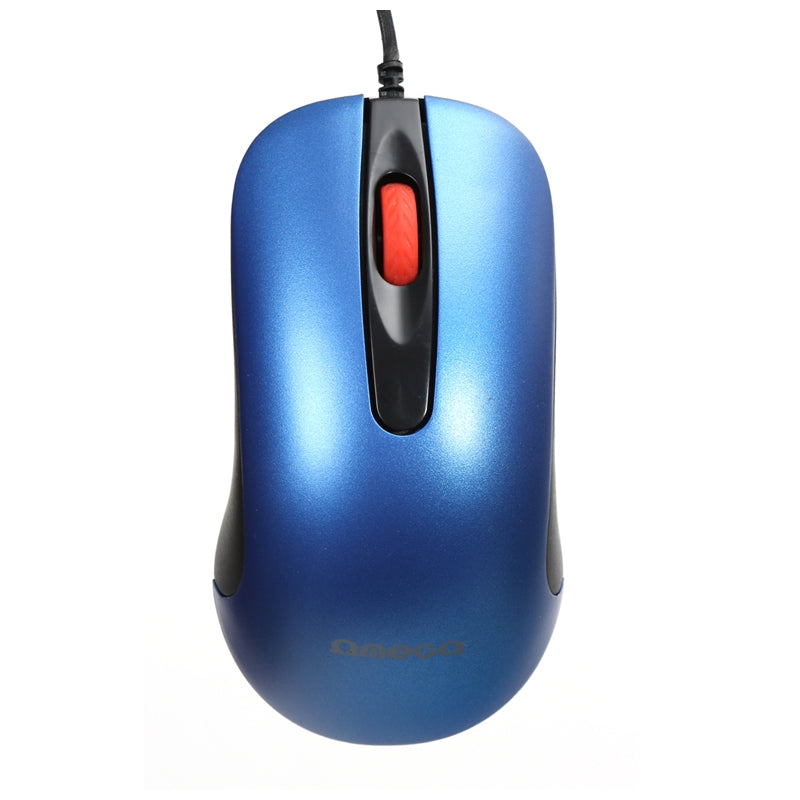 OMEGA RATON XL OPTICO USB 1000DPI OM0520 AZUL