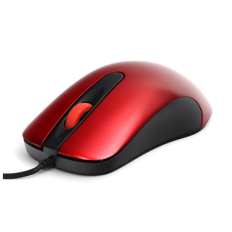 OMEGA RATON XL OPTICO USB 1000DPI OM0520 ROJO