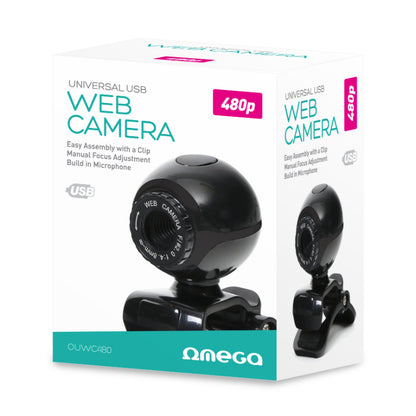 OMEGA WEBCAM 480P USB FOCO MANUAL OUWC480